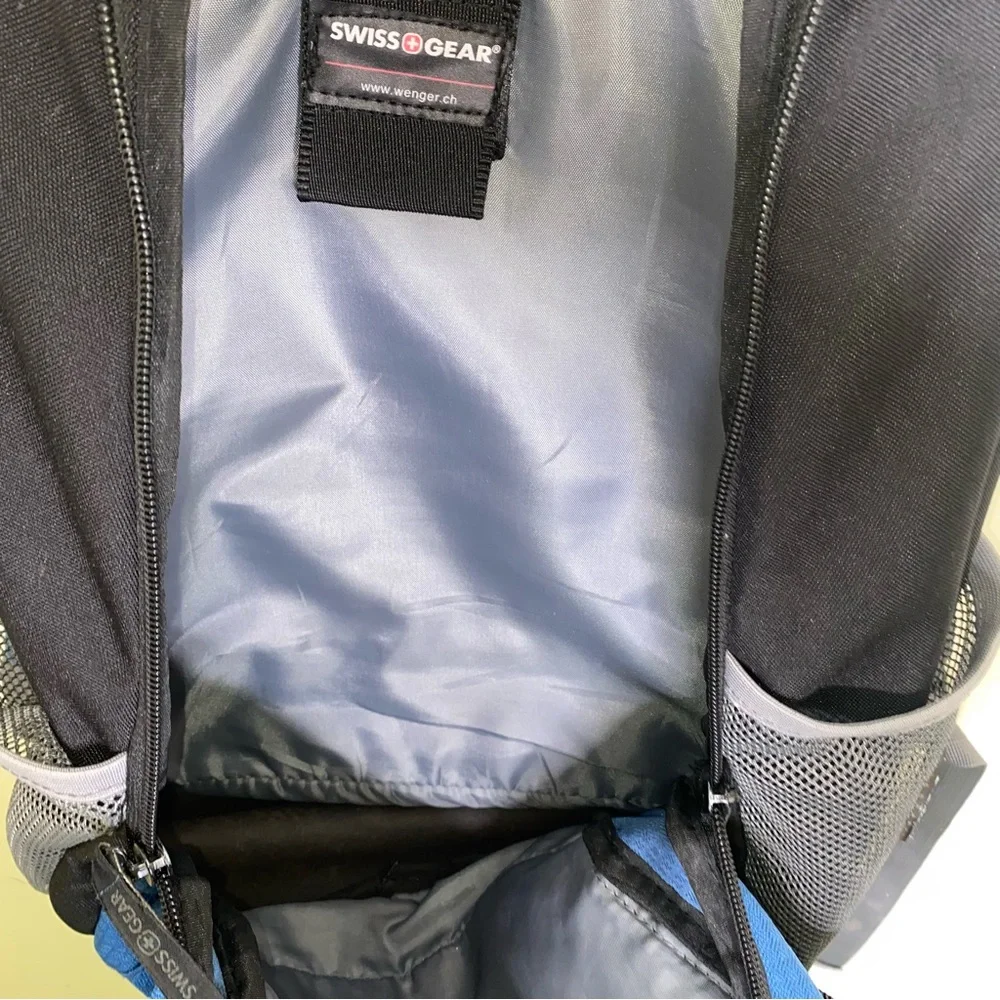 SwissGear Mars Black and Blue Laptop Compartment Backpack